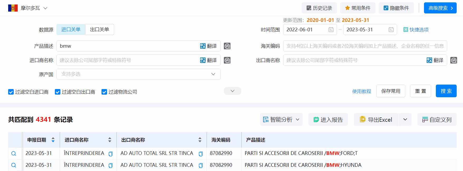 海关数据,摩尔多瓦海关数据,Topay 钱包(中国)海关数据